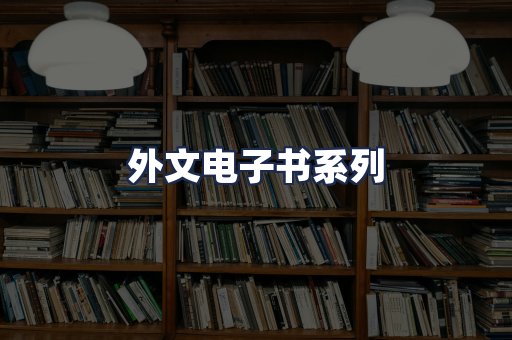外文电子书系列